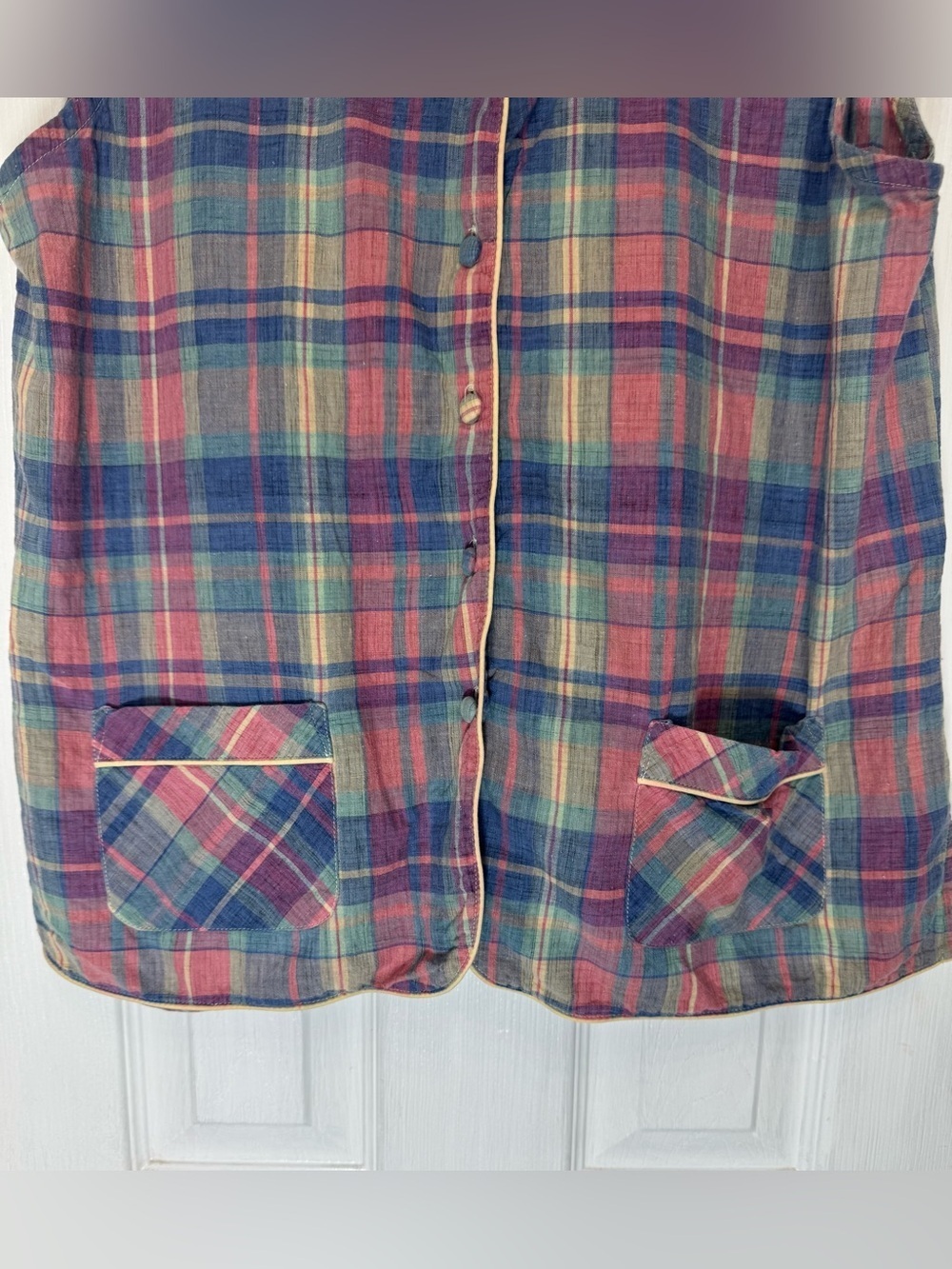 Vintage 90’s Victoria’s Secret milkmaid Vest Top Women’s M Cotton Cottagecore - Picture 7 of 13